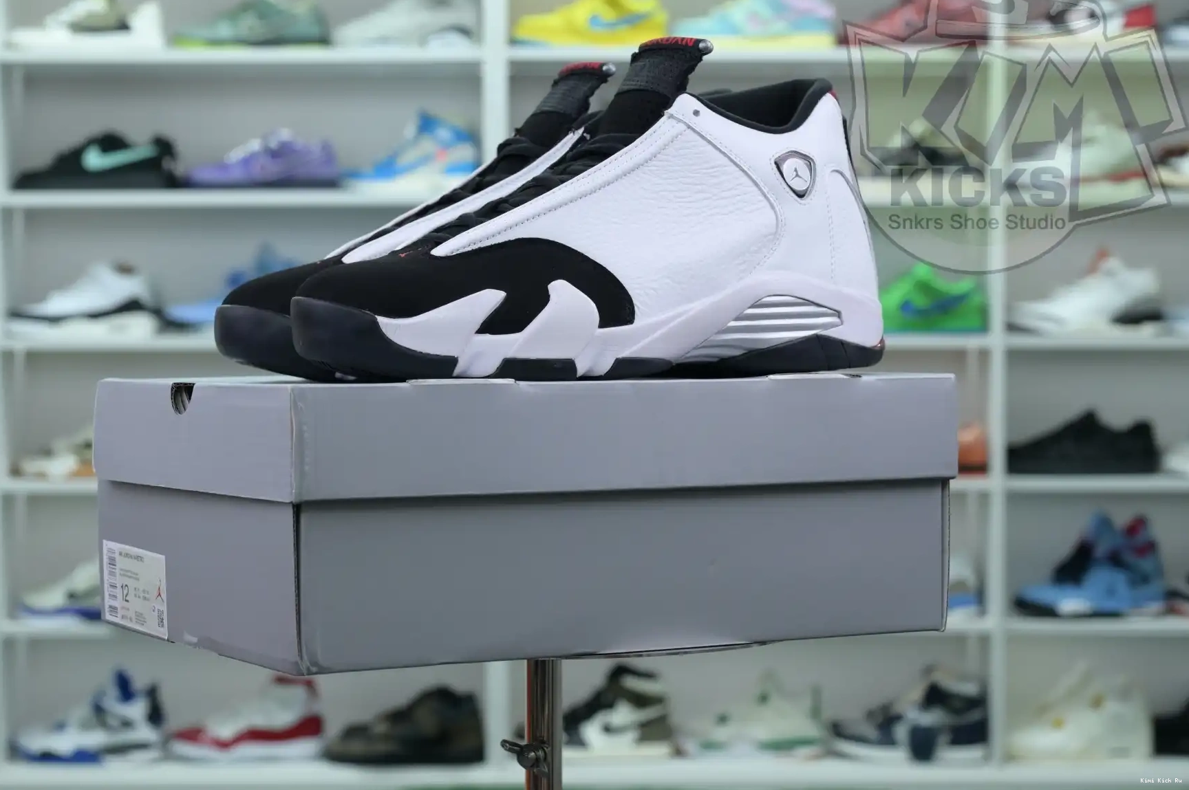 Air Jordan14“Black Jordan Toe”2024 Kimikick 0609